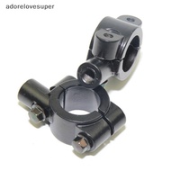 AD1MY Motorcycle Rearview Handlebar Holder 8mm  Aluminum Adapter Clamp Base 100mm Martijn