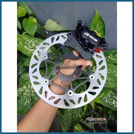 🅸 ✳ ╰ KDR DISC (260mm) "4 Holes" With Bracket & RCB/BREMBO caliper for Click/Beat/Genio/Scoopy