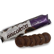 BISCOLATA STARZ dark , Bitter Chocolate Biscuit Milk cream 88g {1PC , 3PCS , 6PCS}