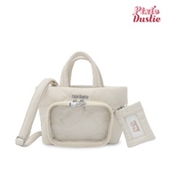 Pixie Dustie (Pixie fluffy ribbon bag) กระเป๋าสะพายถือ  กระเป๋าสะพายข้าง  ผ้าฟองน้ำ รุ่น Pixie fluff