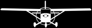 Appalachian Decals - 7" Cessna Decals - White Cessna 172 Skyhawk White Sticker Decal Car Window Wall