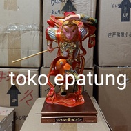 patung sungokong kera sakti fiber 12 inch