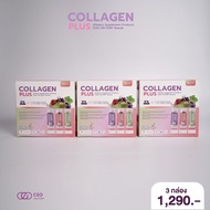 Collagen Plus คอลลาเจน 3 รสชาติ (CEO Factory nd) Zinc Amino Acid Chelate Biotin Nutrimin-C