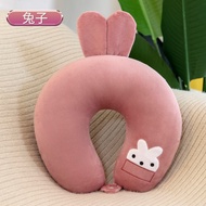 hot Neck and Neck Pillow Cartoon U-shaped Pillow Airplane Travel Neck Pillow Napping Pillow Cute Pil