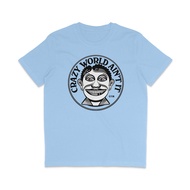 Popular men's T-shirts  CRAZY WORLD AIN'T IT Version T-Shirt
