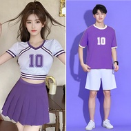 Korean Girl Group Same Style Cheerleading Competition Costume Football Baby Dance Costume Student Ga