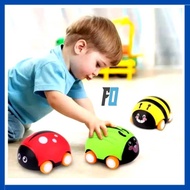 (FO)Two-Way Pull-Out Beetle Car Toy /Children's Mini Insect Beetle Car Toy