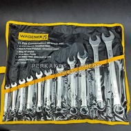 Kunci ring pas set 11 pcs wagener germany kunci pas set 11 pcs