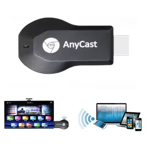 M2 Plus Wireless Display Adapter 4K 1080P HDMI Dongle Screen Mirroring for TV Phone Tablet Supports 