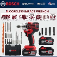 Bosch Impact Wrench Brushless Impact Drill Cordless Impact Drill Li-Ion Battery Electric Wrench Prof
