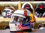 Terbaru !!! Helm Hjc Rpha1N Red Bull Austin Gp Mc21 Full Face Helmet