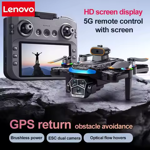 Lenovo A14 Pro max GPS Brushless 8K Triple Camera HD Optical Flow Intelligent Obstacle Avoidance Fol