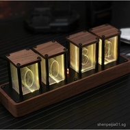 Nixie Tube Clock Electronic Clock Desktop Clock Creative Alarm Clock Support wifi Internet Sync Elec