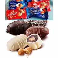 CHOCOLATE DATES MIXED 1KG SIZE/ CHOCOLATE DATES/ CHOCOLATE ALMOND CHOCOLATE