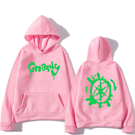 Katseye Merch Gnarly Logo Printed Hoodie Men Women Casual oversized hoodie hip hop streetwear vintag