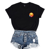 KATUN HOT emoji t-shirt emoji t-shirt 24S COTTON t-shirt/