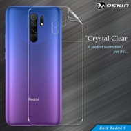 9Skin Crystal Clear CC Back & Full Screen Guard for Xiaomi Redmi 9 - 2 Sides