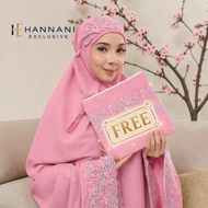Telekung Khaatijah Premium Kain Cotton Sulam Berkualiti Tinggi Sulam Dengan Beg Percuma