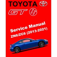 TOYOTA GT86 GT 86 (2013-2021) SERVICE WORKSHOP MANUAL