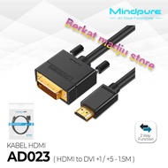 Mindpure AD023 converter HDMI to DVI 1.5m 1.5meter 1.5m 1.5 meters