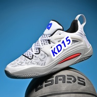Kevin Durant KD 15 Basketball Shoes Men Sneakers With Spike rubber bottom sound big friction