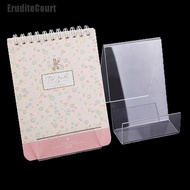 EruditeCourt~ Transparent Acrylic Bookshelf Bracket Book Display Stand Album Notebook Stand