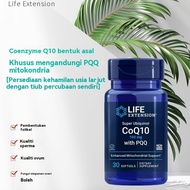 [Life Extension] Super Ubiquinol CoQ10 with PQQ100 mg 30 softgels-Kesihatan Ali