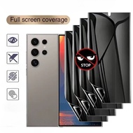 Privacy Hydrogel Screen Protector For Samsung A82 Quantum 2 A73 A72 A71 A70 A57 A56 A55 A54 A53 A52s