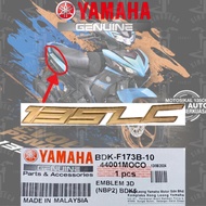 ORIGINAL YAMAHA 135LC FI V8 SPECIAL EDITION SE 3D EMBLEM LOGO/STICKER (100% FROM HONG LEONG YAMAHA)