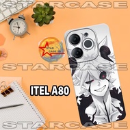 Softcase itel a80 /S29/anime Motif/case itel a80 /casing itel a80/silicone