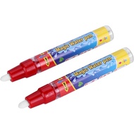 GLOGLOW 2pcs Water Doodle Pen, Replacement Water Drawing Doodle Magic Pens for Book Toddlers Kids Wa