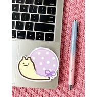 💖WATERPROOF💖Sumiko Gurashi Purple Polka Dot Snail Sticker #1258