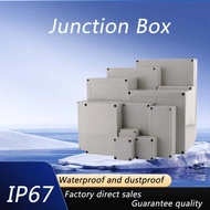 IP67 Waterproof plastic housing Grey/clear cover housing Instrument housing Plastic electronics hous