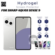 LAYAR Anti-Scratch Hydrogel Sharp Aquos Sense 9 Bening Clear Blue Matte Spy Privacy Screen Protector