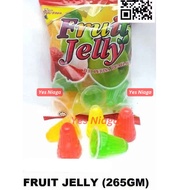 [Halal] FRUIT JELLY SUMI CUMI 265G (14PCS) Halal  马来西亚童年果冻
