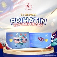 Public Gold Bullion Bar 1g (Au 999.9) - Prihatin Loving Heart