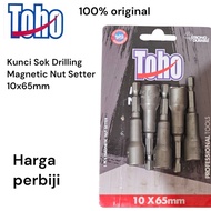 TOHO/Magnetic Nut Setter 10x65mm Drilling Socket Wrench 10x65mm TOHO 100% ORIGINAL
