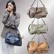 Fendi Mamma Baguette Baguette Baguette Baguette Shoulder Bag Messenger Bag Sheepskin Large Capacity 