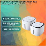 Ecoco 5KG/10KG Rice Storage Container STO Moisture-Proof Seal/Rice Box Exquisite Water-proof Flour N