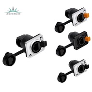 RJ45 Waterproof Network Connector 8P8C Female Panel Mount Sockets RJ45 Ethernet Connector