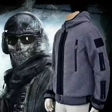 Cosplay Anime Call of Duty 6 Cosplay Clothing Same Jacket Tf141 Team Uniform Ghost Combat Suit Ghost