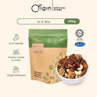 Origin Bulk Store Trail Mix - Hi 5 Mix (Unsalted) Halal Certified