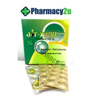 AIR-X 120 SIMETHICONE 120MG/ TABLET 10 TABLETS FOR GAS AND STOMACH BLOATEDNESS PERUT KEMBUNG GENERIC