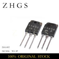 5PCS 2SA1492 2SC3856 TO3P 2SA 1492 2SC 3856 TO-3P 180V 15A Audio amplifier tube TRANSISTOR NEW STOCK