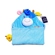 Enfant New Collection Newborn Baby Wrap Walnut Fabric Triangle Head 30*30 Inches (76*76Cm)