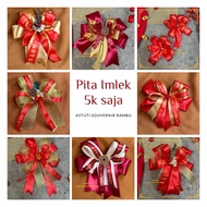 READY TO USE CHINESE NEW YEAR RIBBON FREE TAG SIO KUDA API 2026 | Chinese New Year hamper ribbon 202