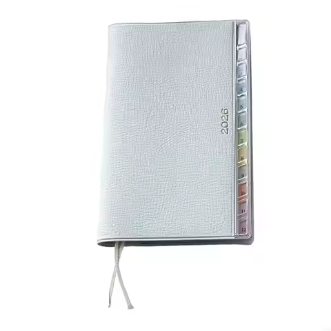 CORA Professional 2026 Weekly Planner Leather Academic Planner Dated for Scheduling