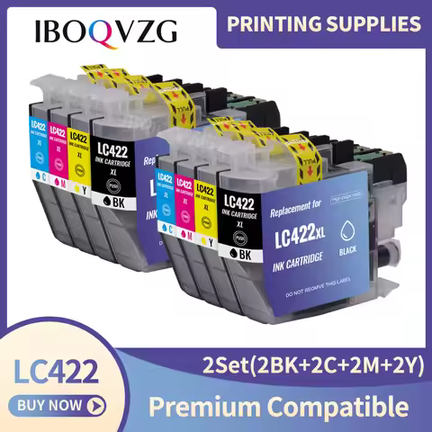 IBOQVZG LC422XL Ink Cartridges Suitable for Brother MFC-J5340DW MFC-J5740DW MFC-J5345DW MFC-J6540DW 