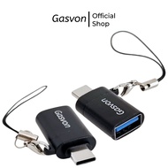 Gasvontech - Mini OTG Type C USB 2 in 1 Dual-port 256G/128G/64GB/32GB High-Speed Reading
