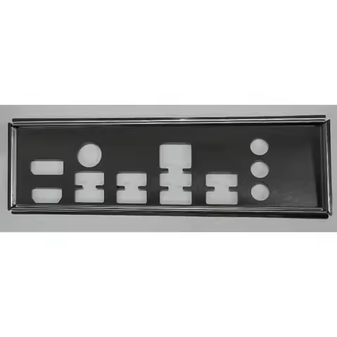 I/O IO Shield Blank Baffle for ASUS PRIME Z790-P D4 D5 Motherboard BackPlate Bezel Blocking Plate Si